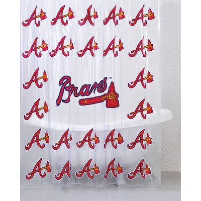 Atlanta Braves Shower Curtain