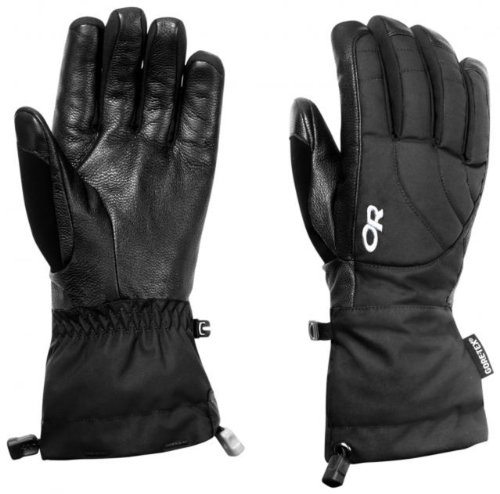 Outdoor Research Women's Southback Gloves, Black, Large