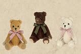 Beary & Mo & Harry Mohair Miniature Bear Pack, Set of 3