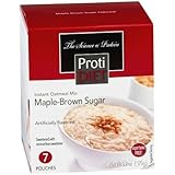 Protidiet Maple-Brown Sugar Instant Oatmeal Mix