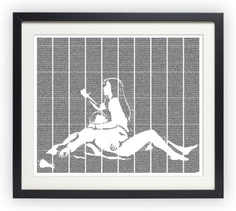 Romeo and Juliet poster - Typography Art Print - 24W x 20H inches