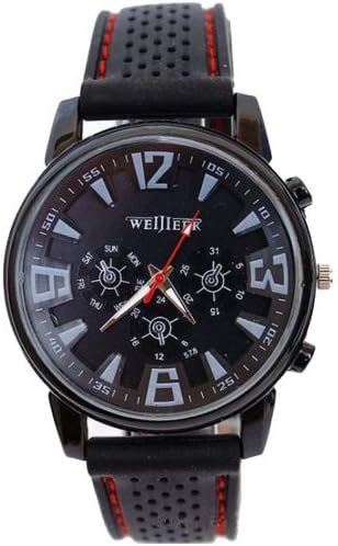 Nicerocker Hot Fashion Military Pilot Aviator Army Silicone Men Outdoor Sport Wrist Watch