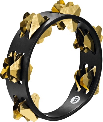 Meinl CSTA2B-BK Compact Tambourines (handgeh&auml;mmert mit Super - Dry Messingschellen) Preisvergleich
