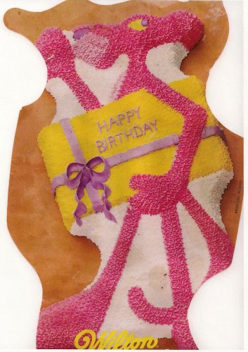 Wilton Pink Panther Cat Cake Pan (502-4548, 1977) Retired Cheap Wilton Pink Panther Cat Cake Pan (502-4548, 1977) Retired