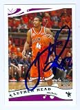 Luther Head autographed Basketball Card (Illinois)