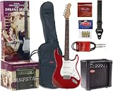 Stagg ESURF-TR Surfstar Electric Guitar Starter Kit in Red