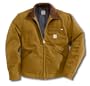 Men's Carhartt Cotton Duck Detroit Jacket BROWN 44 REG