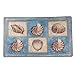 Eco Cushion Mat Blue Coastal 18-Inch by 30-Inch Doormat