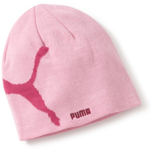 PUMA Kinder M&uuml;tze Big Cat Beanie, prism pink-festival fuchs, 842941 04