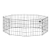 Midwest Black E-Coat Exercise Pen, 24 Inches by 30 Inches