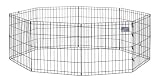 Midwest Black E-Coat Exercise Pen, 24 Inches by 30 Inches