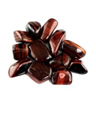 Health and Beauty: Crystal Allies Materials: 1lb Bulk Tumbled Red Tiger Eye Stones from South Africa - Large 1" Natural Polished Gemstone Supplies for Wicca, Reiki, and Energy Crystal Healing *Wholesale Lot* - Crystal Allies Materials