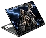 Skull The Reaper Decorative Protector Skin Decal Sticker for 17 inch Notebook Laptop Computer