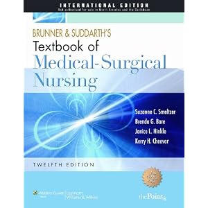 Brunner and Suddarth's Textbook of Medical-Surgical Nursing, International Edition: In Two Volumes (Two Volume Set)