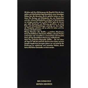 Sie blieben im Schatten: ein Denkmal für "stille Helden"