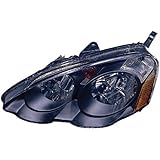 Depo 317-1123P-US2 Acura RS-X Black Headlight Unit - Pair