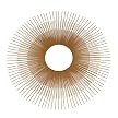 Gold Sunburst Mirror - 24"