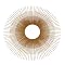 Gold Sunburst Mirror - 24"