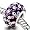 Pugster Mother's Day Jewelry Light Amethyst Shine European Beads Fits Pandora Chamilia Biagi Charm Bracelet