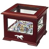 Crosley Carousel Music Box- Cherry