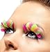 Neon Feather Eyelashes