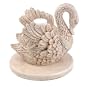 Swimline 8592 Floating Triple Tier Pool Fountain, Stone, Swan