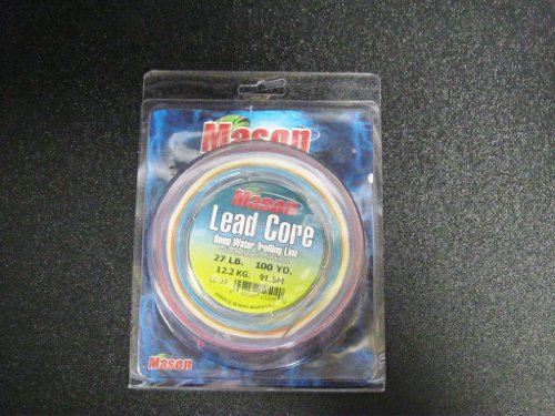 MASON 27# 200YD 20 COLORS LEADCORE DEEP WATER TROLLING LINE SALMON TROUT WALLEYE