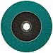3M Flap Disc 577F, T27, Alumina Zirconia, Dry/Wet, 7" Diameter, 80 Grit, 111/128" Center Hole Diameter (Pack of 1)