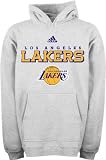 Los Angeles Lakers Youth Adidas True Logo Fleece Hooded Sweatshirt