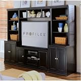 Camden Black Entertainment Wall by American Drew Camden Black Entertainment Wall by American Drew
