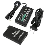 Battery Pack + Travel Charger for Sony PSP 2000 3000