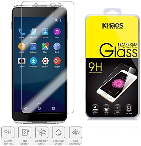 KHAOS For Alcatel One Touch Idol 4 5.2 inch Premium Tempered Glass Screen Protector 0.3mm