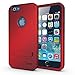 iPhone 6S 6 4.7 Case, JOTO Hybrid Tri Layer Armor Cover Case with Kickstand for Apple iPhone 6S 6 4.7-inch -Red