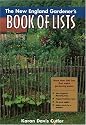 The New England Gardener's Book of Lists