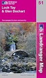 Loch Tay and Glen Dochart (Landranger Maps)