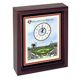 Philadelphia Phillies Citizens Bank Ballpark Stadium Colorprint Desk Clock
