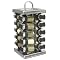 Old Thompson Revolving Stainless 20 Jar Spice Rack