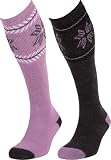51QM6rll7KL. SL160  Lorpen Ski/Snowboard Italian Wool Socks (Orchid/Charcoal, Small) Reviews