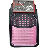 Review Streetwize  / Car, 4x4, MPV Pink 4pce Rubber Car Mat Set