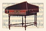 51QM92K1VJL. SL160  Canvas Print, Spinet   12 x 18
