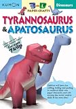Dinosaurs Tyrannosaurus & Apatosaurus (Kumon 3-D Paper Craft Workbooks)