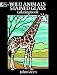 Wild Animals Stained Glass Colouring Book