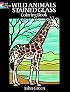 Wild Animals Stained Glass Coloring Book
