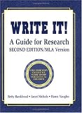 Write It!: A Guide for Research