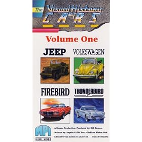 The Visual History of Cars, Vol. 1 (Jeep, Volkswagen, Firebird, Thunderbird) [VHS]