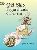 Books : Old Ship Figureheads Coloring Book (Dover Pictorial Archives)