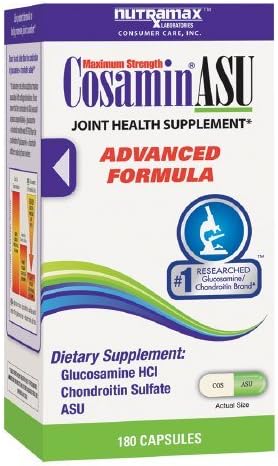 Cosamin ASU Joint Health Supplement, Advanced Formula, Capsules-180 ea