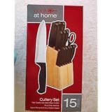 Cook at Home Cutlery Set, 15 Piece