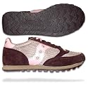 Saucony "Jazz" Sneakers (Brown/Pink)