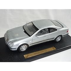 MERCEDES-BENZ CLK COUPE SILBER W208 C208 1997-2003 1/18 ANSON MODELLAUTO MODELL AUTO
